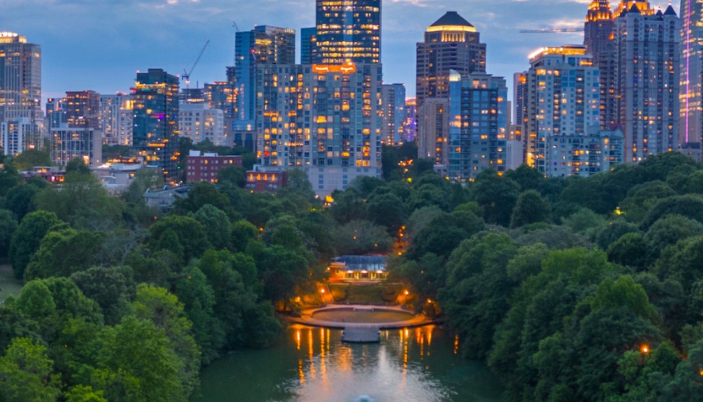 Piedmont Park at Dusk